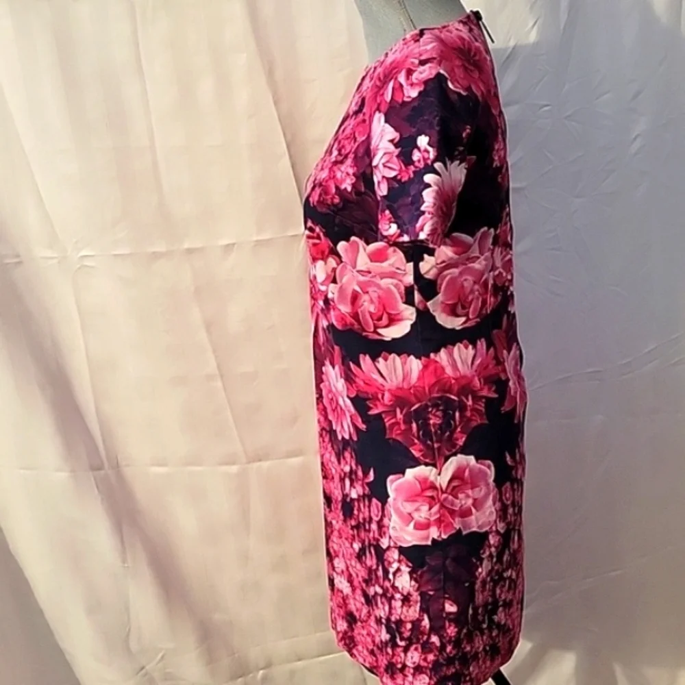 Michael Kors Pink Flowered Dress, Size: 4